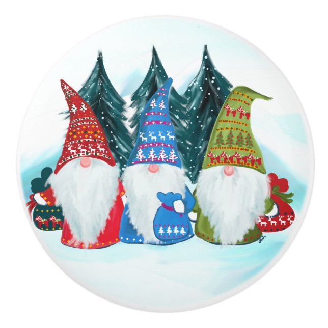 Knomes Ceramic Knob (Front)