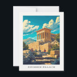 Knossos Palace Crete Greece Travel Postcard<br><div class="desc">Knossos Palace Crete Greece Travel Postcard</div>
