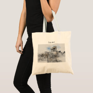 Knossos Palace, Heraklion, Crete, Greece Tote Bag