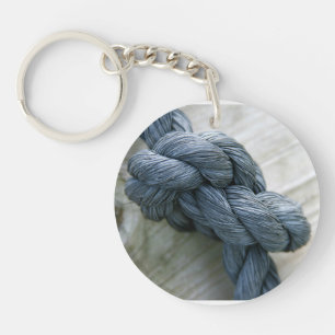 Knot Acrylic Single Sided Keychain
