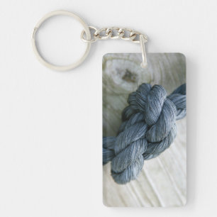 Knot Acrylic Single Sided Keychain