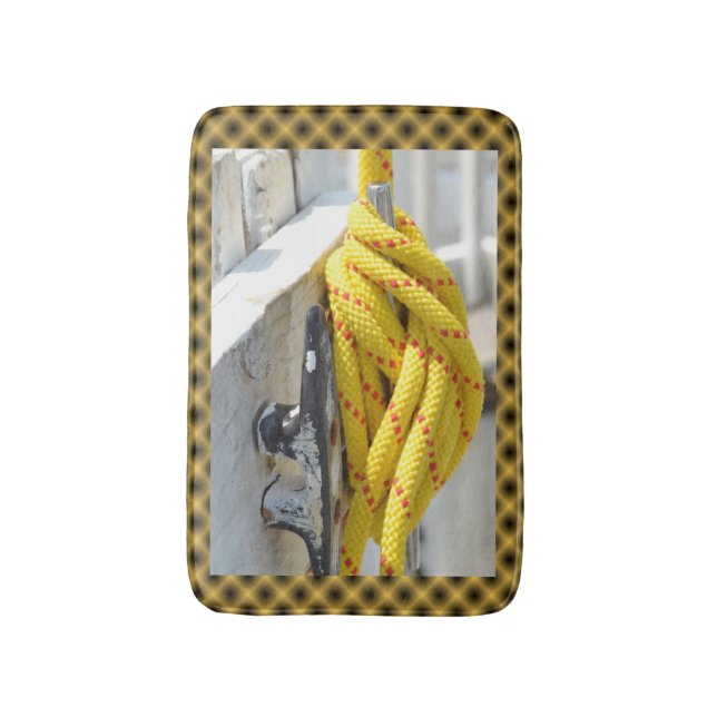 Knot Another by Kenneth Yoncich Bath Mat (Front Vertical)