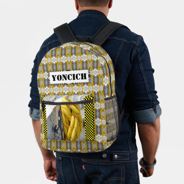 Knot Another by Kenneth Yoncich Printed Backpack (Insitu (Model))