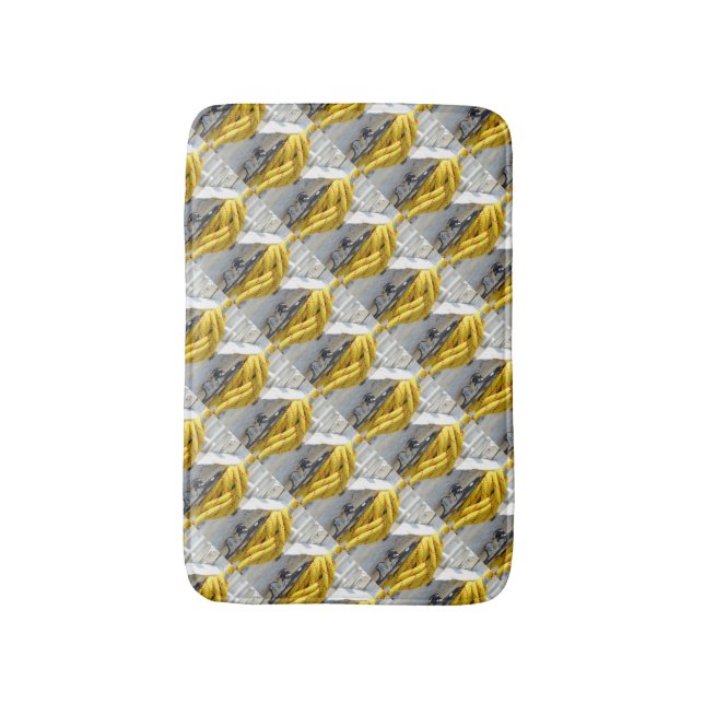 Knot Another v2 by Kenneth Yoncich Bath Mat (Front Vertical)