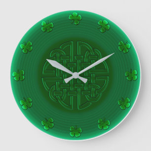 Knot Enough Time Large Clock