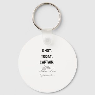 Knot Today Captain Cruise Outfit Honolulu Hawaii Key Ring
