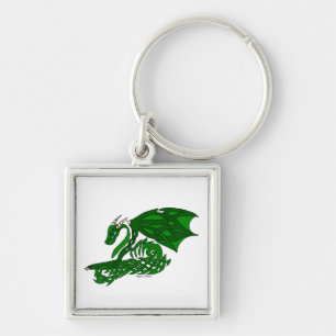 Knot-work Dragon Keychain
