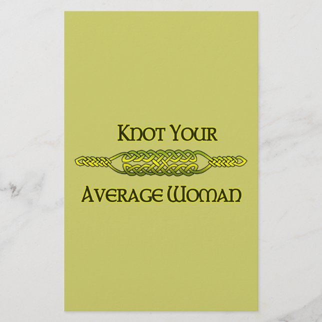Knot Your Average Woman (Front)