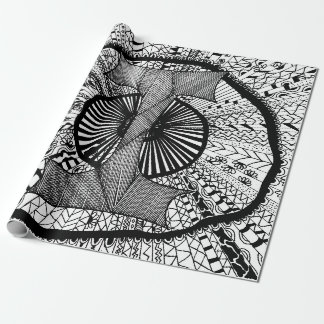 Knots of Silence Wrap Wrapping Paper