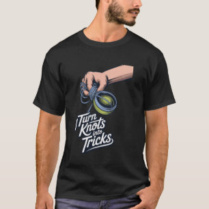Knots to Tricks Yoyo Spinner Freestyle Yo-Yo Hobby T-Shirt