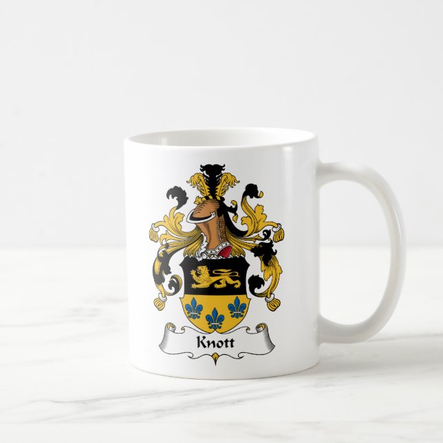 Knott Family Crest Coffee Mug (Right)