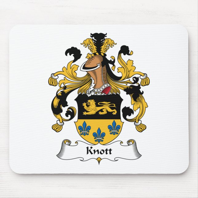 Knott Family Crest Mouse Pad (Front)