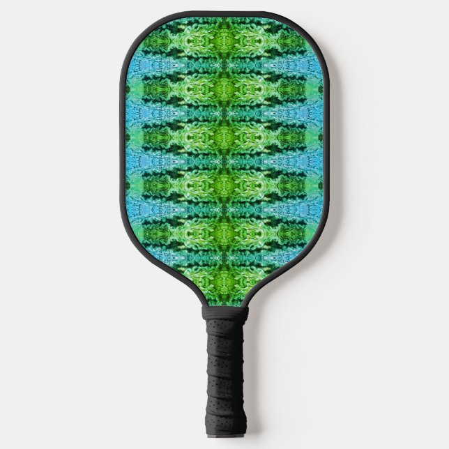 Knotty Cement x GL Ikat Pickleball Paddle (Front)