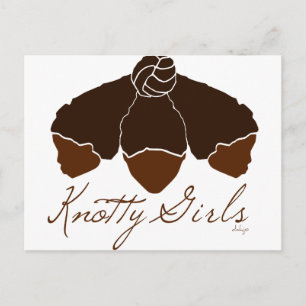 Knotty Girls Postcard