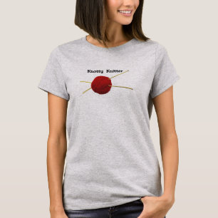 Knotty Knitter  Women's Basic T-Shirt
