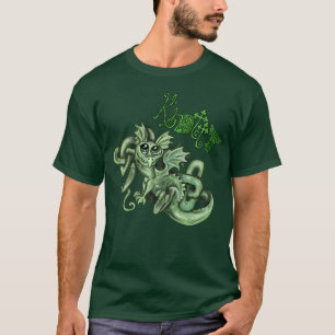 Knotty lil Dragon~Celtic knot shirt