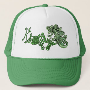Knotty lil Dragon~celtic knot Trucker Hat