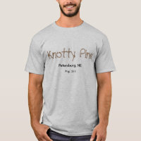Knotty Pine with Quote
