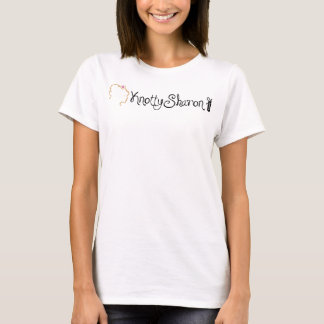 KnottySharon Flowy White Tee