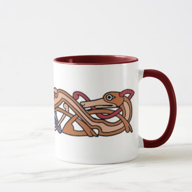 knotwork hounds mug (Right)