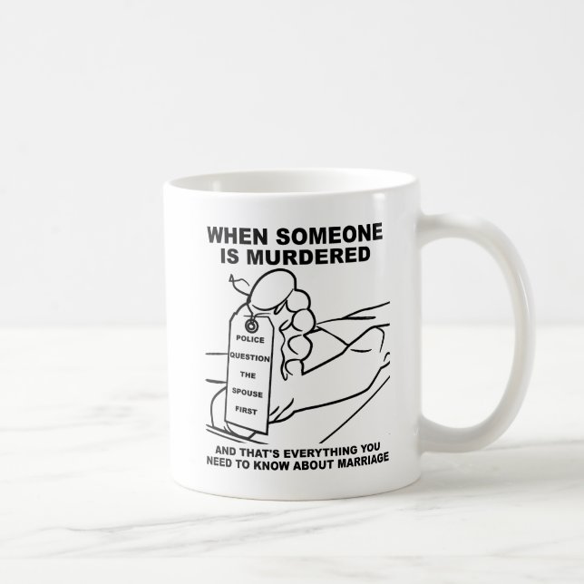 Know About Marriage Funny Mug (Right)
