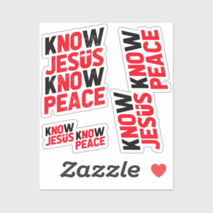 Know Jesus Know Peace Christian ii