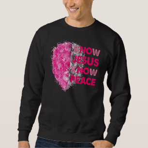 Know Jesus Know Peace Christian Jesus Bible Verse  Sweatshirt