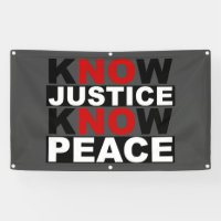 KNOW JUSTICE KNOW PEACE