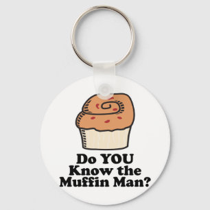 know the muffin man key ring