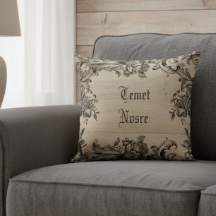 Know Thyself Elegant Inspiration Cushion