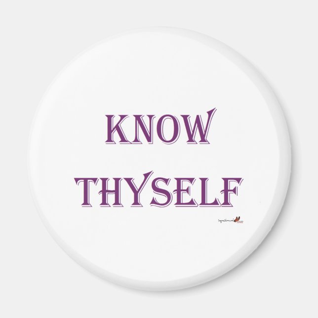 Know Thyself Magnet (Front)
