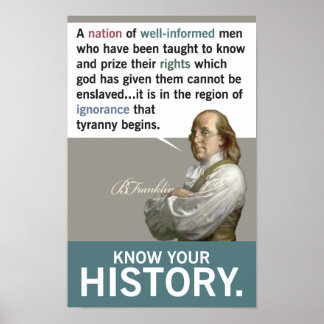 Know Your History! Poster