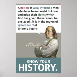 Know Your History! Poster