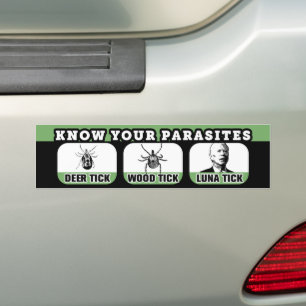 Know Your Parasites Anti-Biden FJB Funny Bumper Sticker