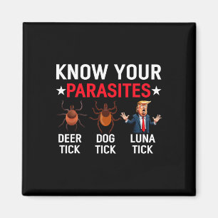 Know Your Parasites Anti-trump Meme Trump Parody T Magnet