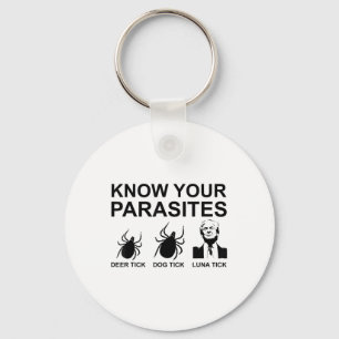 Know Your Parasites T Shirt Anti Trump Tee Key Ring