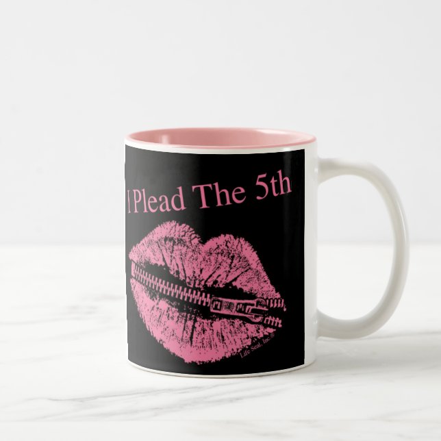 Know your rights! Plead the 5th with Sassy Mug (Right)