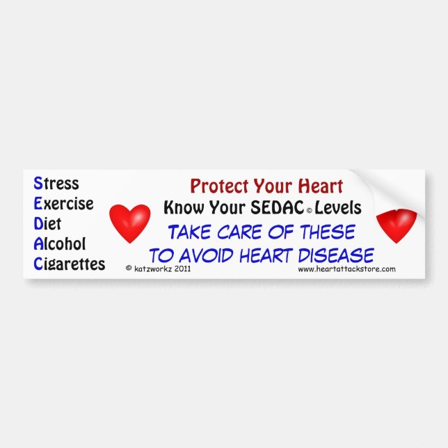 Know your SEDAC levels Bumper Sticker (Front)