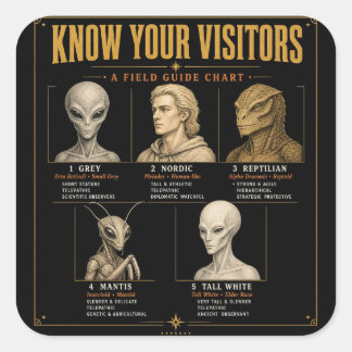 Know Your Visitors Sticker