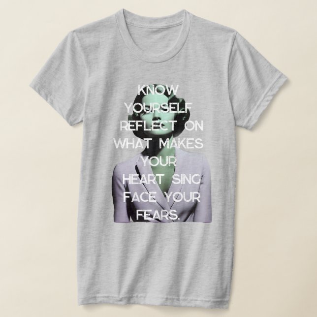 Know Yourself T-shirt  (Laydown)