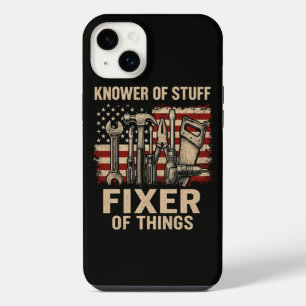 Knower of Stuff Fixer Of Things iPhone 14 Plus Case