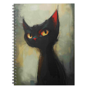  Knowing Black Ninja Cat  Notebook