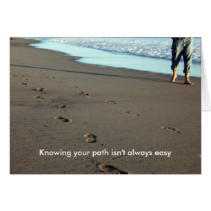 Knowing your path isn't always easy