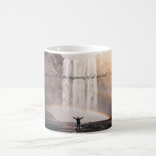 Knowing Yourself Quote - Mug (Center)