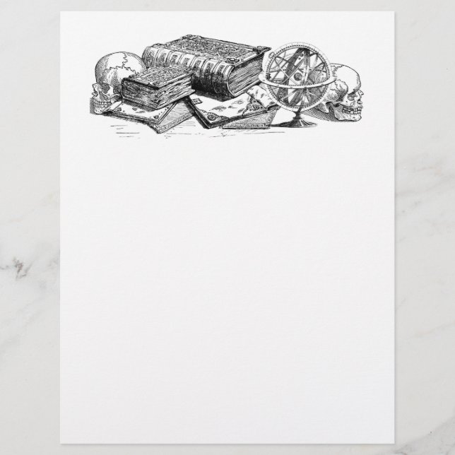 Knowledge and Death Letterhead (Front)