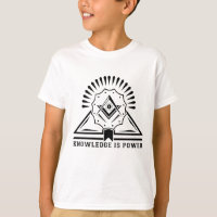 Knowledge is Power Cool Geometric Design