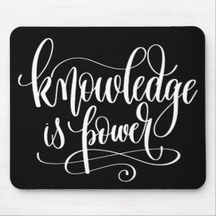 Knowledge is Power Mouse Pad