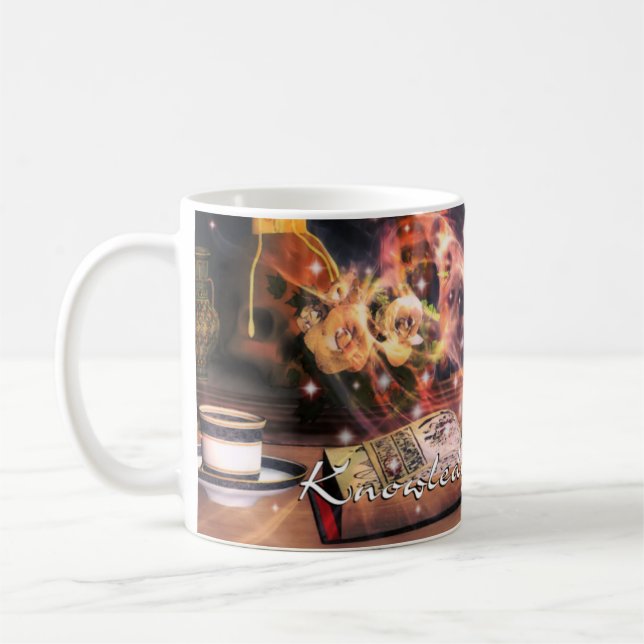 Knowledge is Power Mug (Left)