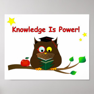 Knowledge Is Power! Poster