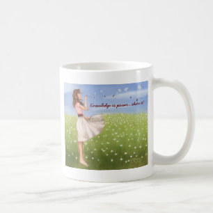 Knowledge is power...share it! coffee mug
